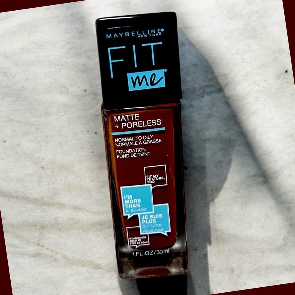 Maybelline FIT Me Matte + Poreless Foundation DEEP BRONZE/ BRONZE INTENSE